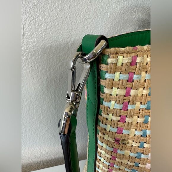 Kate Spade Jena Straw Leather Large Tote - Picture 6 of 15